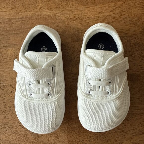 WHITIN Toddler Little Kids Barefoot Shoes Wide Toe Box Size 8 Wide Toddler White - Picture 10 of 10